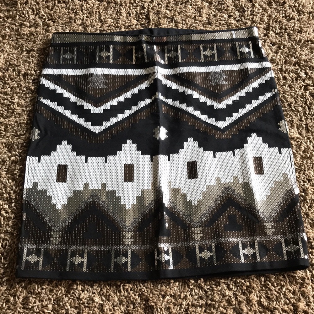 Express Sequence Skirt